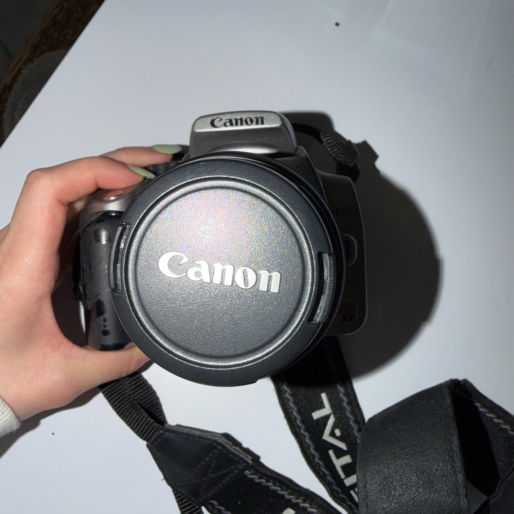 Canon Silver and Black REBEL XT - OR BEST OFFER